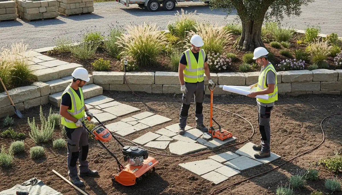 Landscape design in Burlington, NC by Tree Service Burlington NC for attractive, practical outdoor spaces