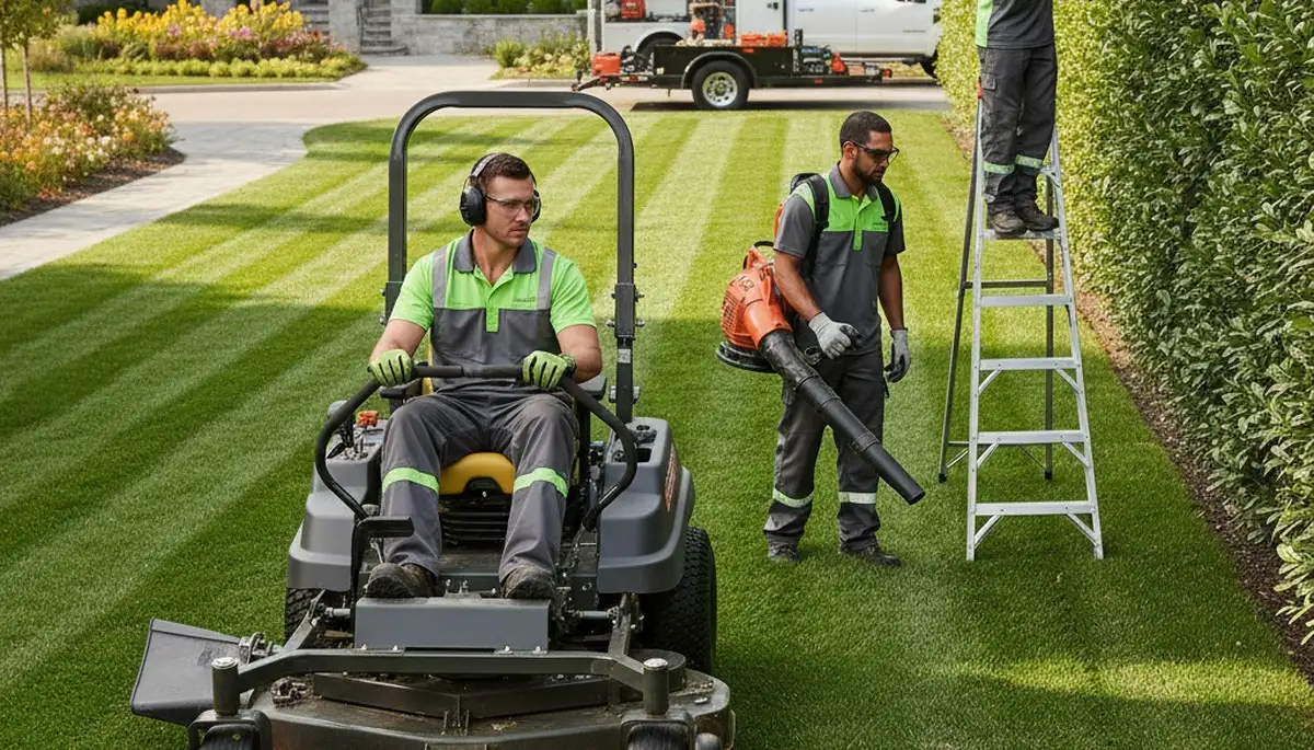 Burlington, NC lawn care for healthy turf by Tree Service Burlington NC