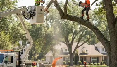 Tree pruning service in Burlington, NC by local arborist for healthier, safer trees